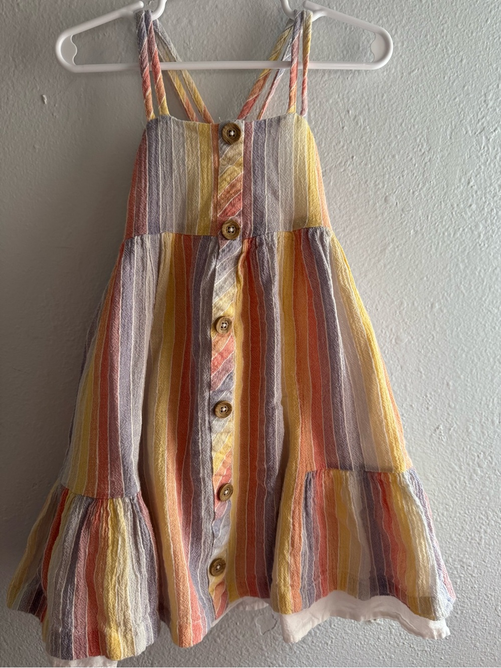 Tommy Bahama Multicolor Striped Sundress - Yellow, Pink & Orange